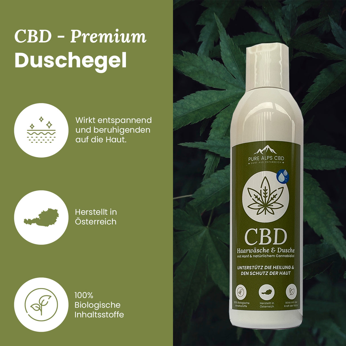 Pure Alps CBD Duschbad