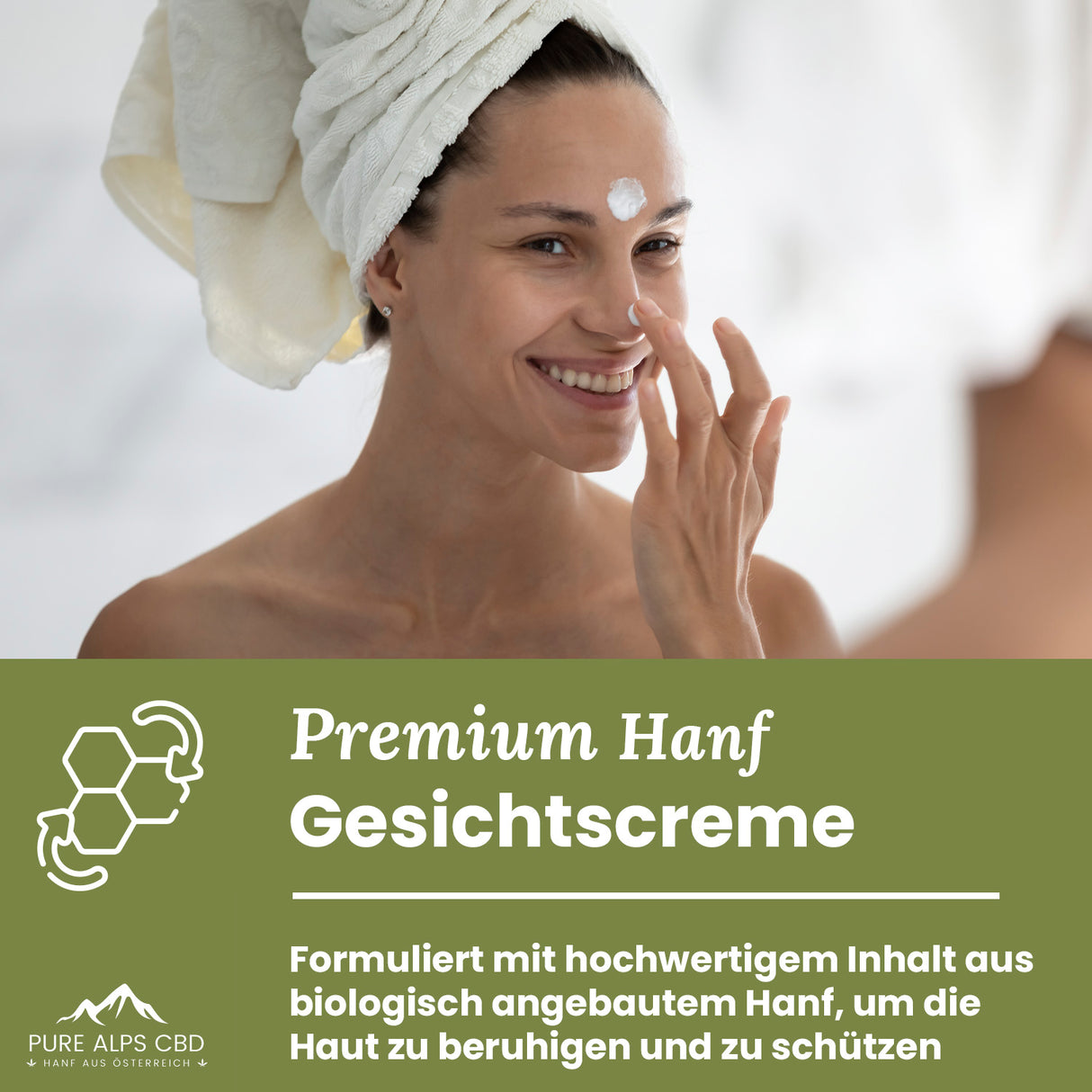 Pure Alps Hanf Gesichtscreme