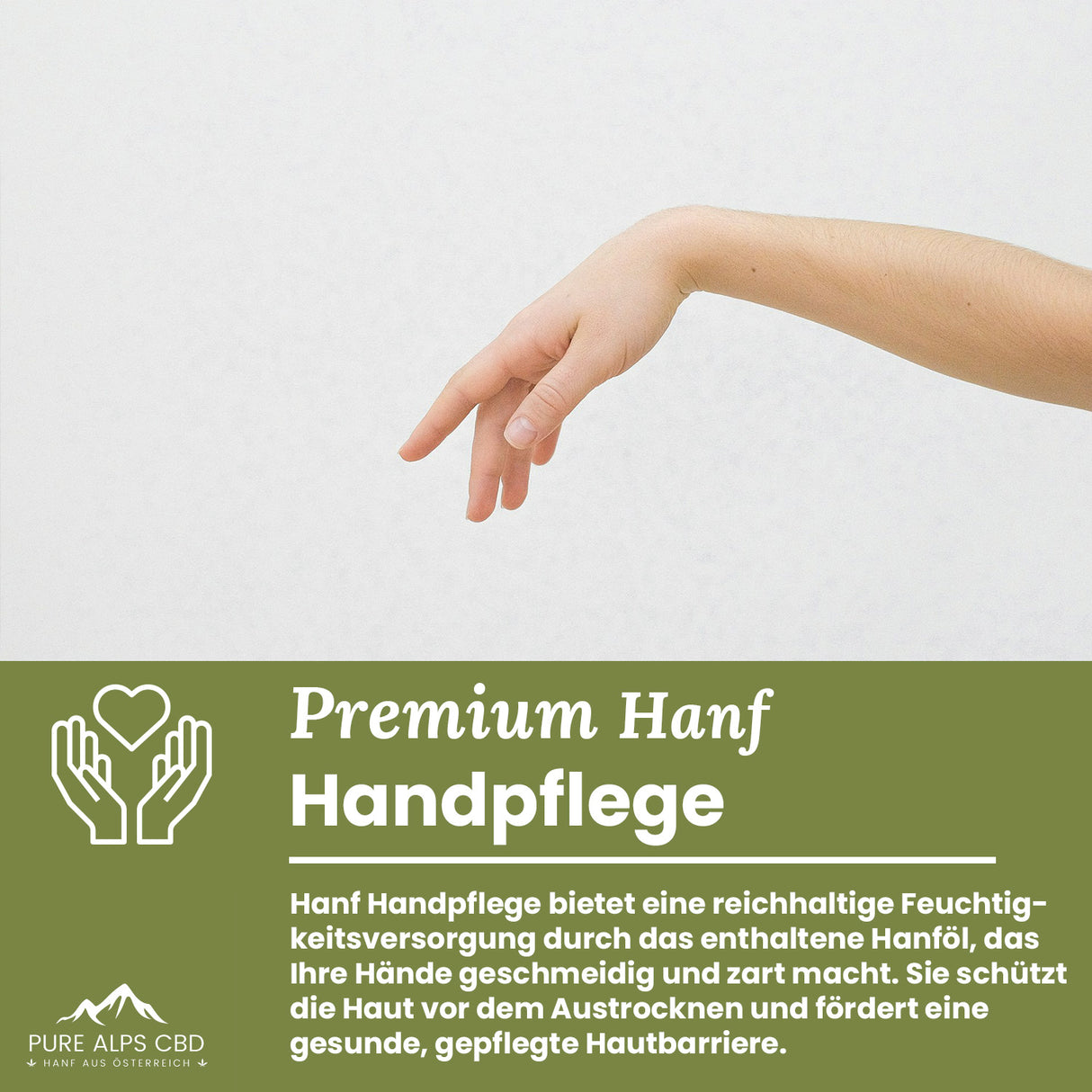 Pure Alps Hanf Handpflege