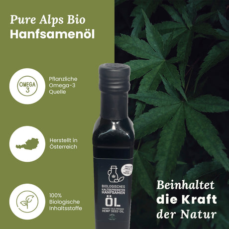 Pure Alps Bio Hanfsamenöl