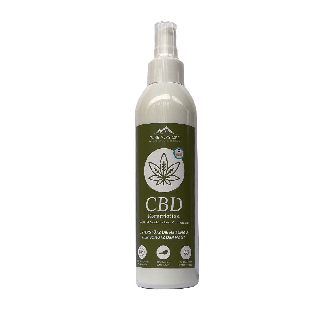 Pure Alps CBD Körperlotion