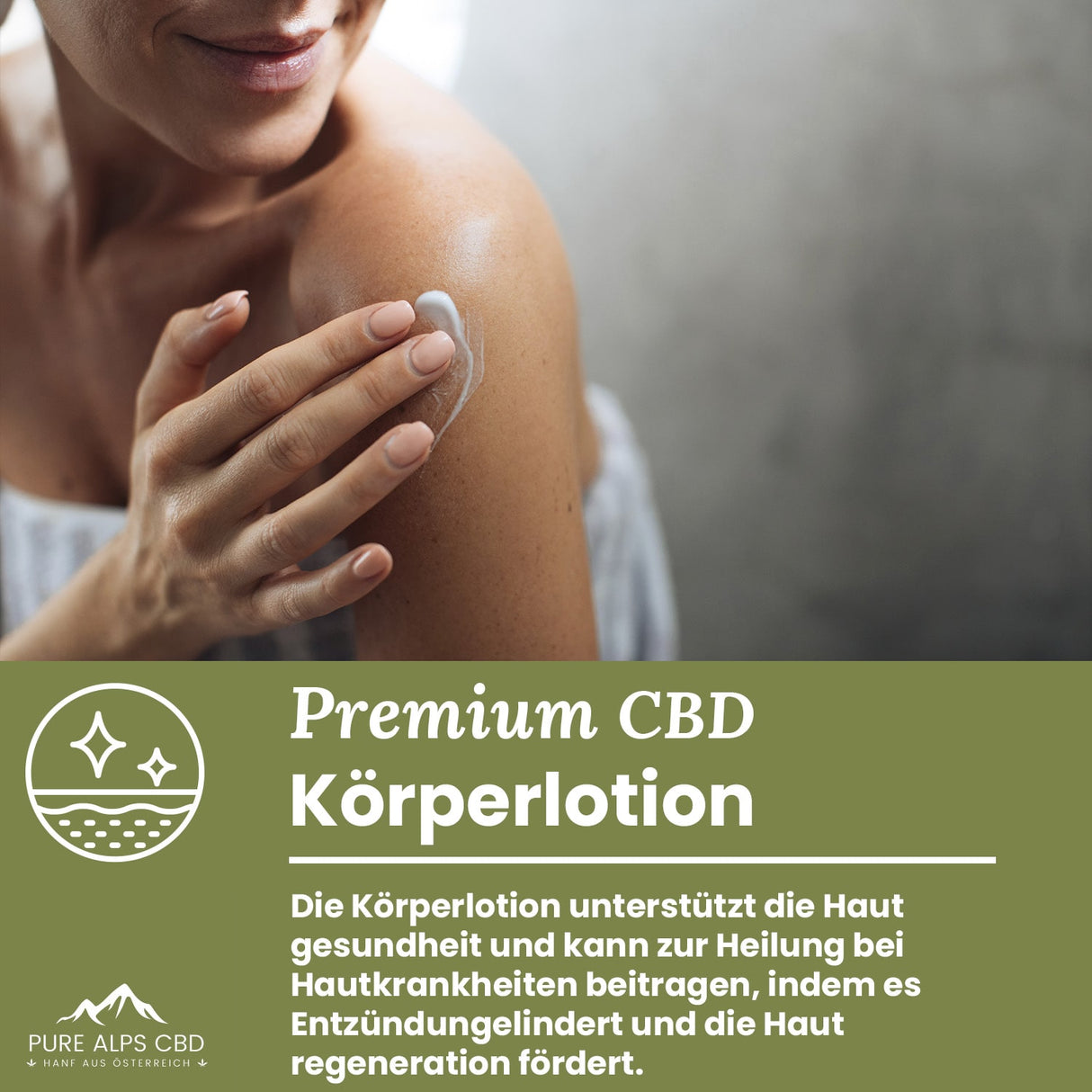 Pure Alps CBD Körperlotion
