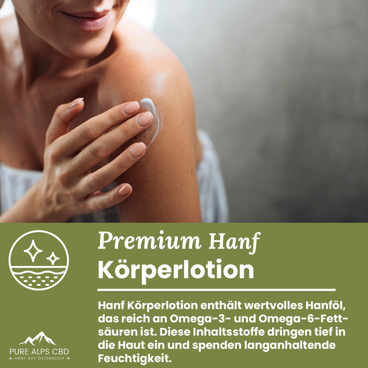 Pure Alps Hanf Bodylotion