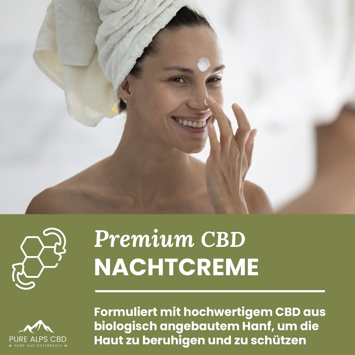 Pure Alps CBD Nachtcreme