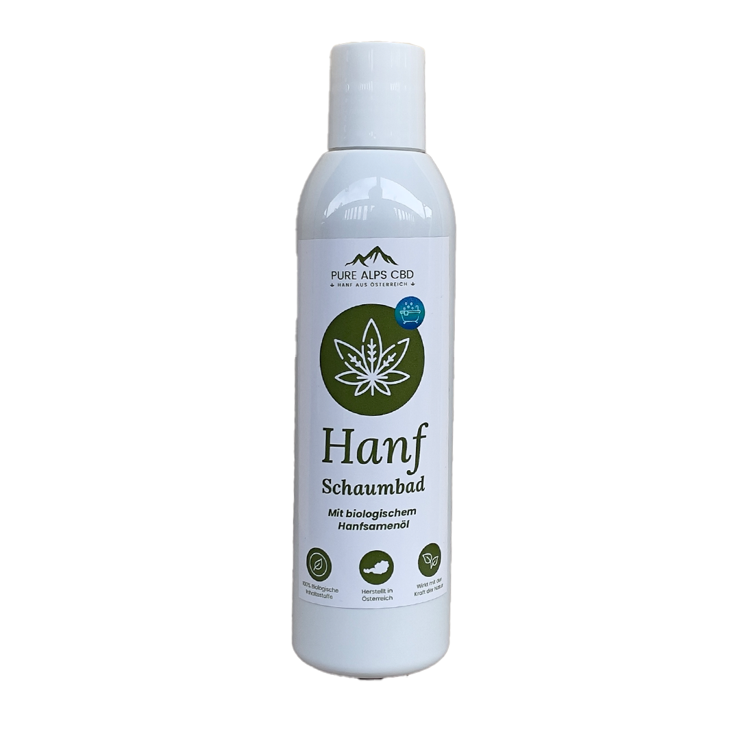 Pure Alps Hanf Schaumbad