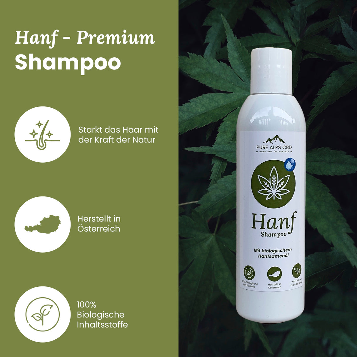 Pure Alps Hanf Shampoo